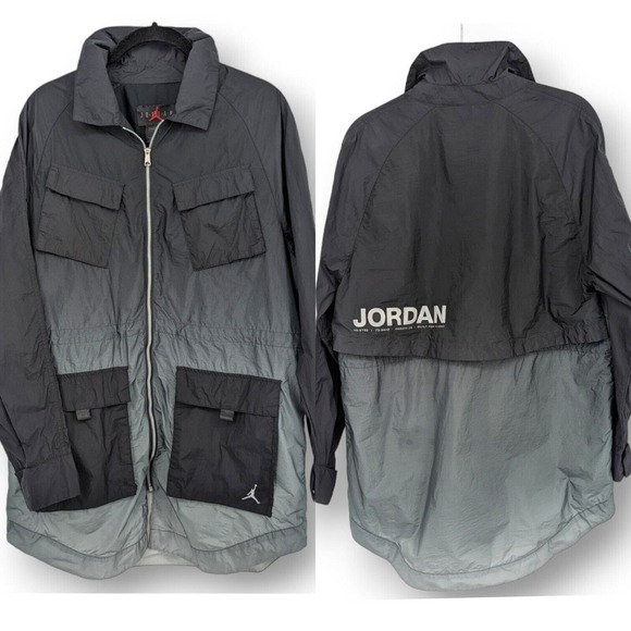 Air Jordan Jackets & Blazers - Jordan 23 Engineered Jacket Unisex Small Jumpman Utility Windbreaker Nylon Tech